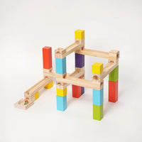 Montessori houten knikkerbaan Montessori & Speelgoed
