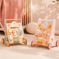 Montessori houten loopwagen duwspeelgoed voor baby Montessori & Speelgoed