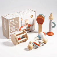 Montessori houten muziekinstrumentenset Montessori & Speelgoed