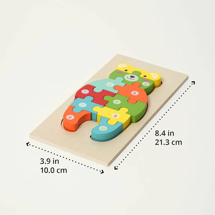 Montessori houten puzzel Montessori & Speelgoed