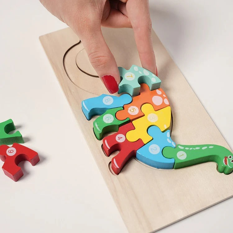 Montessori houten puzzel Montessori & Speelgoed