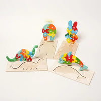 Montessori houten puzzel Montessori & Speelgoed