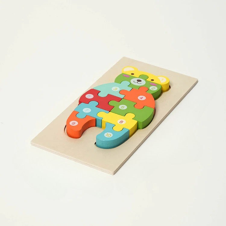 Montessori houten puzzel Montessori & Speelgoed