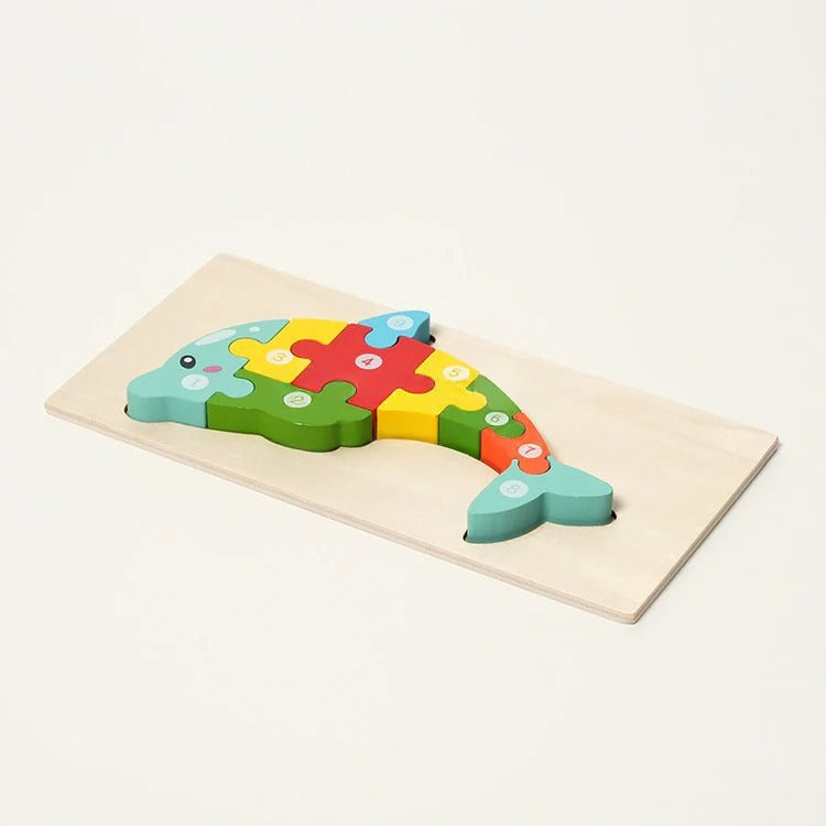 Montessori houten puzzel Montessori & Speelgoed