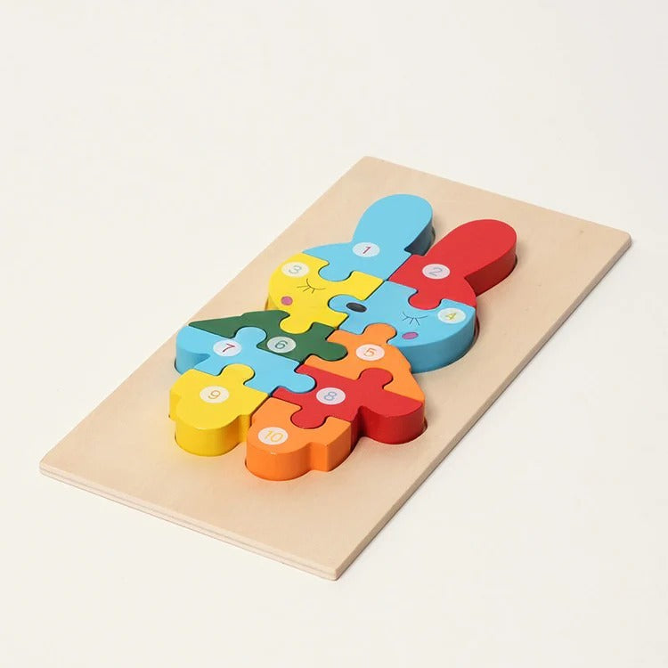 Montessori houten puzzel Montessori & Speelgoed