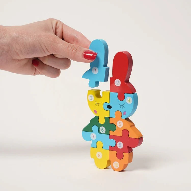 Montessori houten puzzel Montessori & Speelgoed