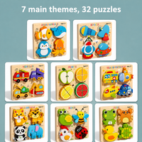Montessori houten puzzels Montessori & Speelgoed