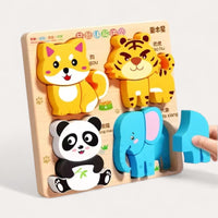 Montessori houten puzzels Montessori & Speelgoed