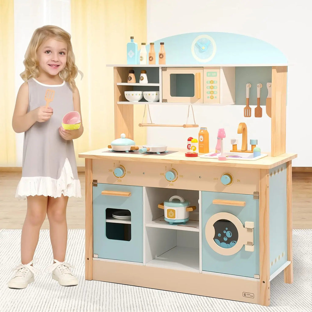 Montessori houten speelkeukenset voor kinderen Montessori & Speelgoed