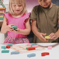 Montessori houten vormen-koppel activiteitenbord Montessori & Speelgoed
