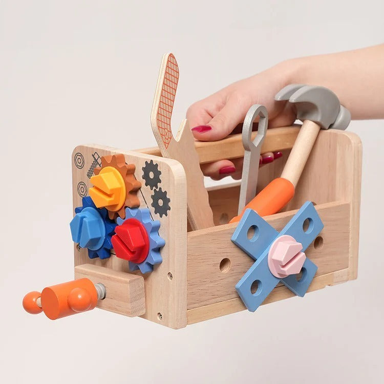 Montessori houten werkplaats Montessori & Speelgoed