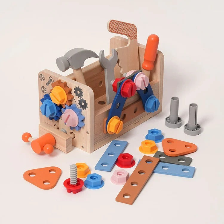 Montessori houten werkplaats Montessori & Speelgoed