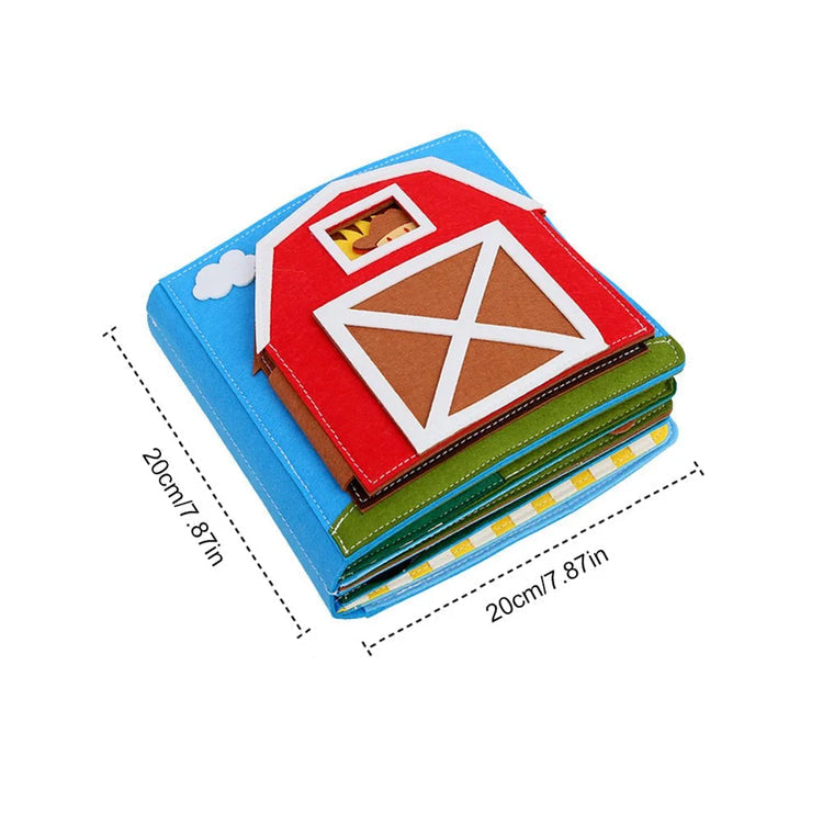 Montessori interactief boerderijboek Montessori & Speelgoed