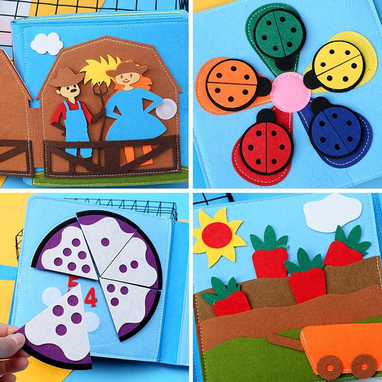 Montessori interactief boerderijboek Montessori & Speelgoed