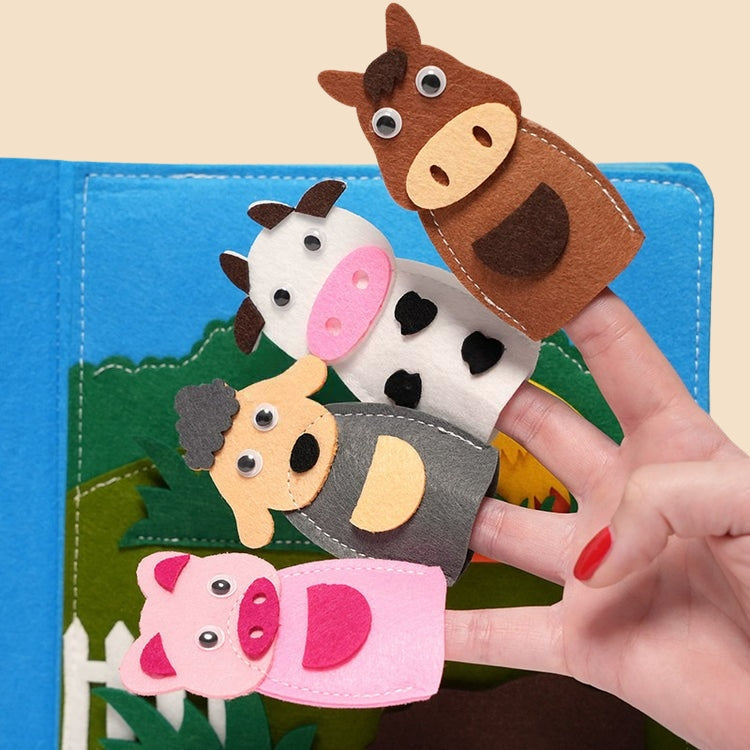 Montessori interactief boerderijboek Montessori & Speelgoed