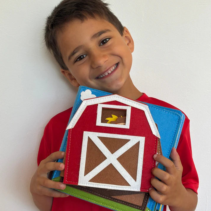 Montessori interactief boerderijboek Montessori & Speelgoed
