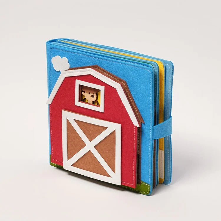 Montessori interactief boerderijboek Montessori & Speelgoed