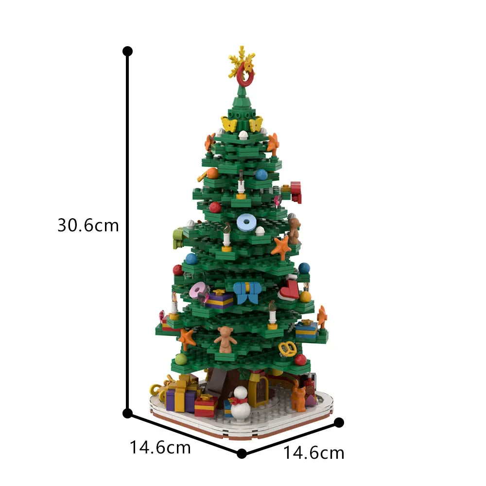 Montessori kerst-constructiespel Montessori & Speelgoed