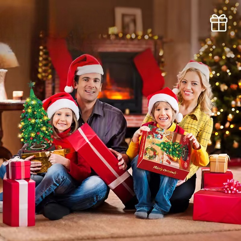 Montessori kerstboom om te bouwen Montessori & Speelgoed