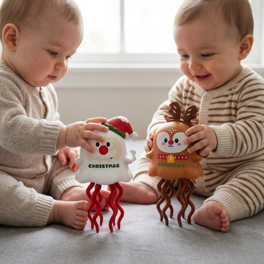 Montessori kerstfiguren met tentakels speelgoed Montessori & Speelgoed