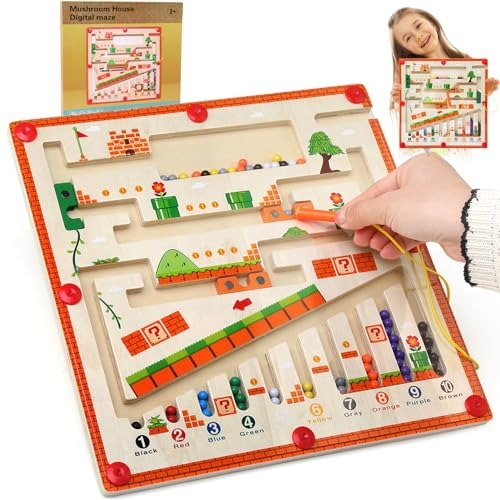 Montessori kleuren- en cijferdoolhof Montessori & Speelgoed