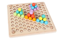Montessori kleuren- en kralen-activiteitenbord Montessori & Speelgoed