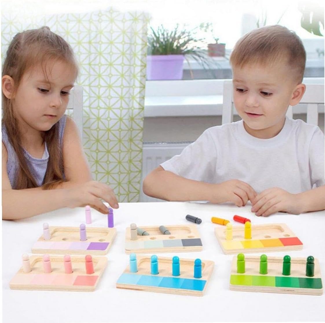 Montessori kleurherkenningsspel Montessori & Speelgoed