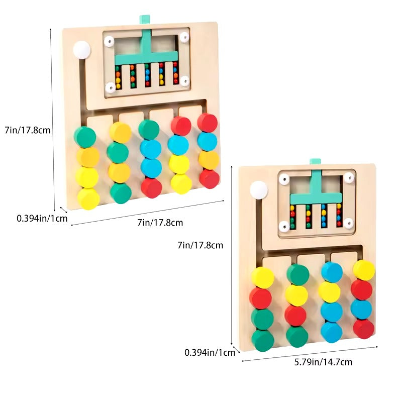 Montessori kleursorteerpuzzel Montessori & Speelgoed
