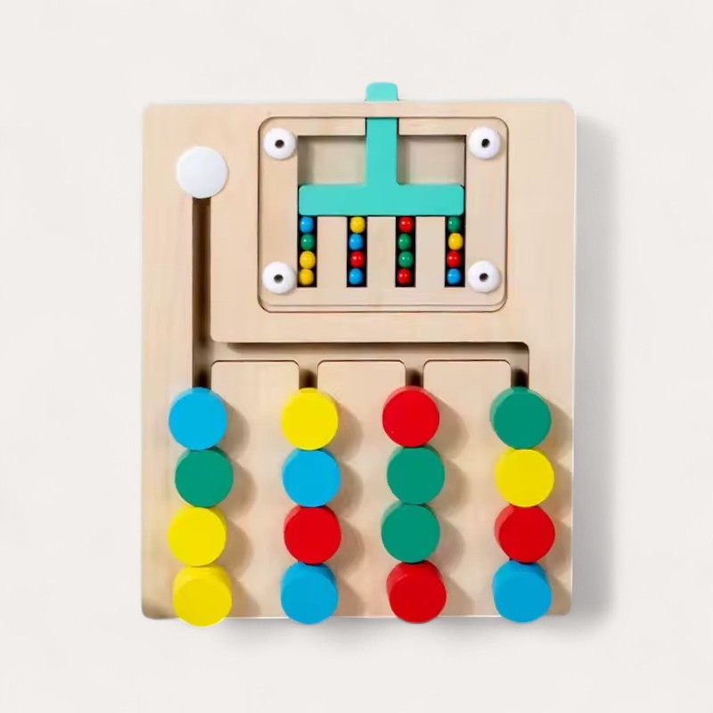 Montessori kleursorteerpuzzel Montessori & Speelgoed