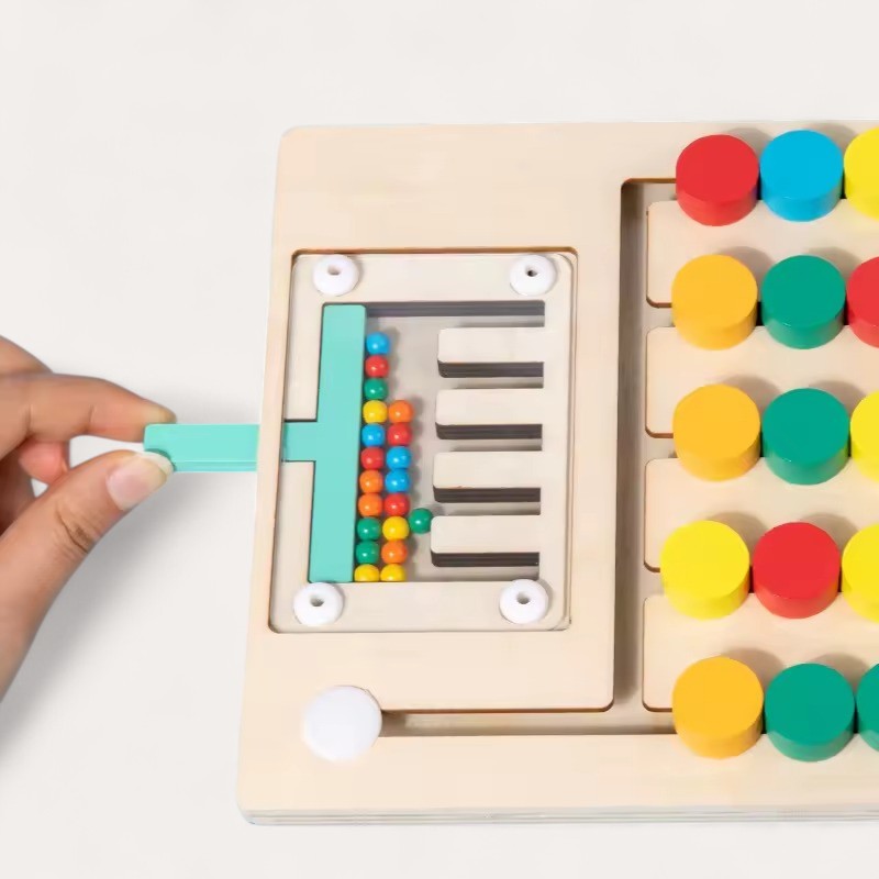 Montessori kleursorteerpuzzel Montessori & Speelgoed