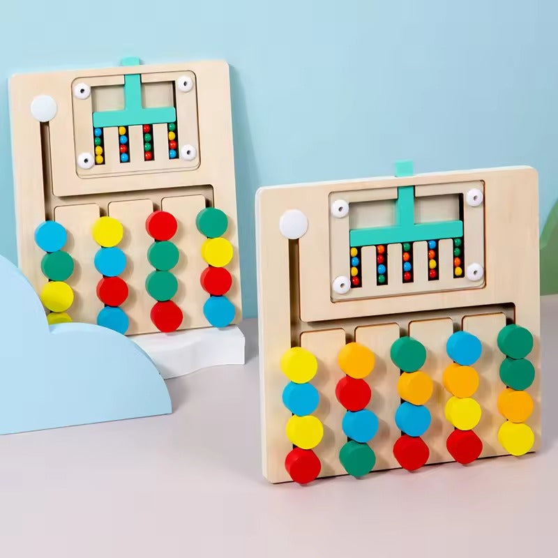 Montessori kleursorteerpuzzel Montessori & Speelgoed