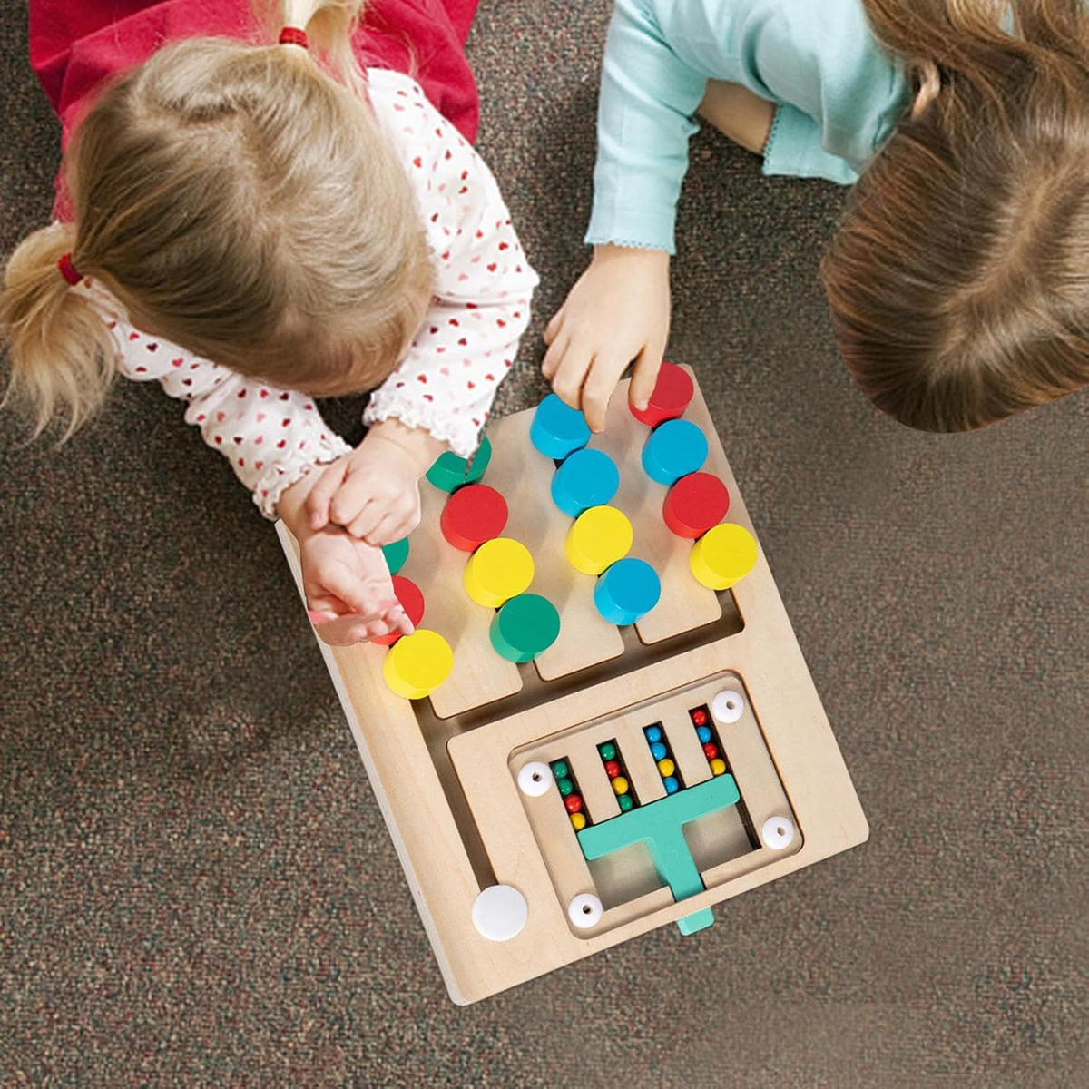 Montessori kleursorteerpuzzel Montessori & Speelgoed