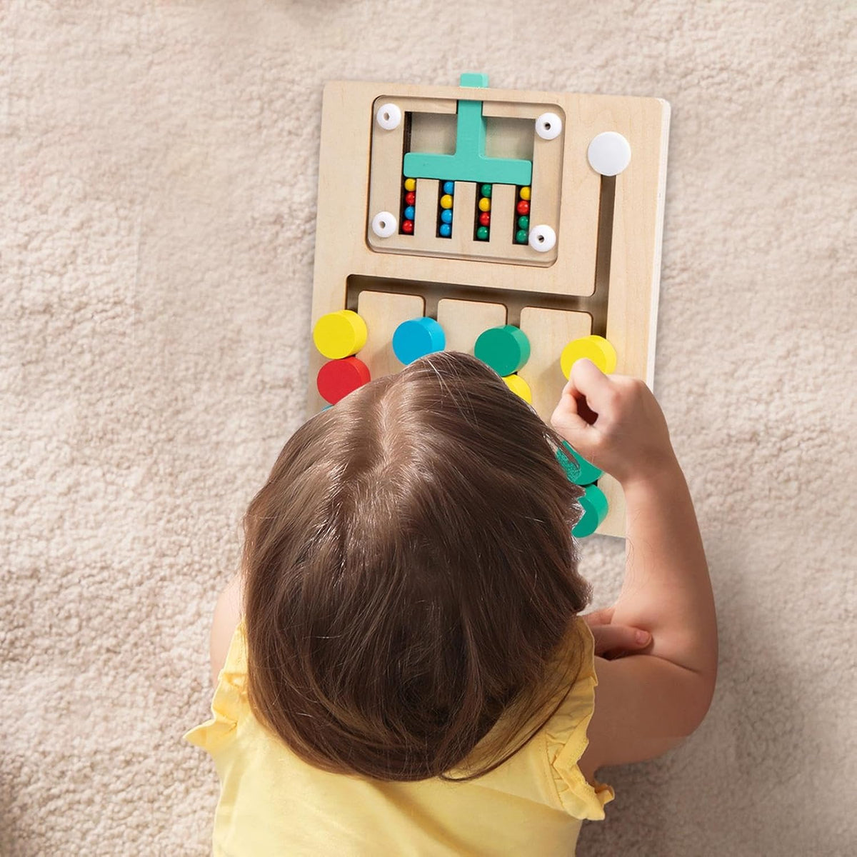 Montessori kleursorteerpuzzel Montessori & Speelgoed