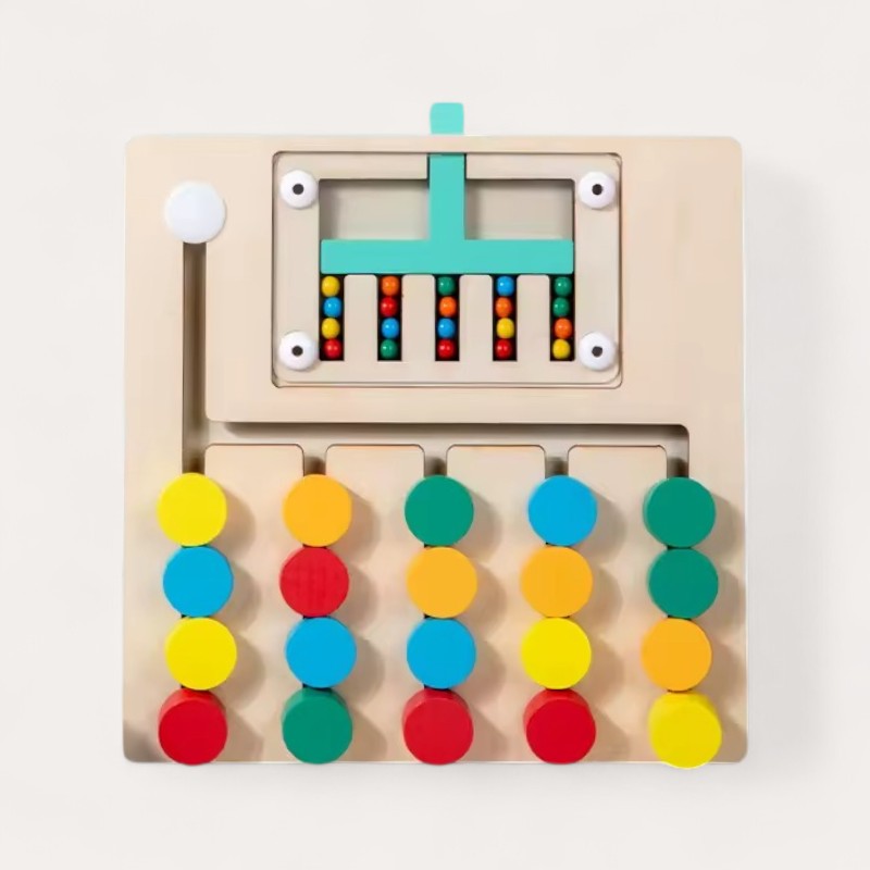 Montessori kleursorteerpuzzel Montessori & Speelgoed