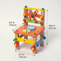 Montessori leuke doe-het-zelf stoel Montessori & Speelgoed