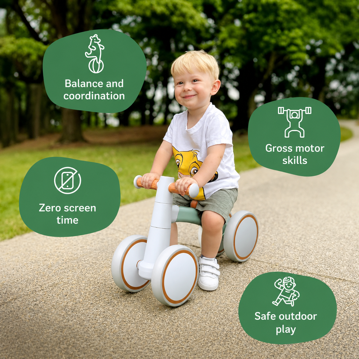 Montessori loopfiets voor baby Montessori & Speelgoed