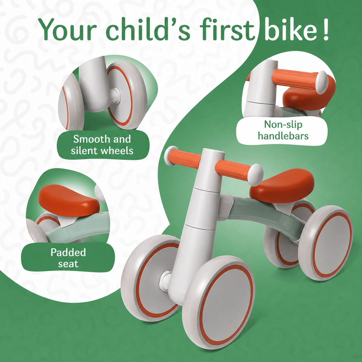 Montessori loopfiets voor baby Montessori & Speelgoed