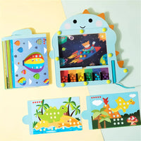 Montessori magnetisch dinosaurusspel Montessori & Speelgoed