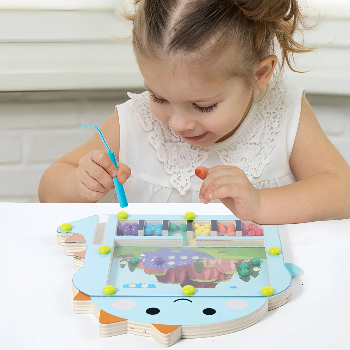 Montessori magnetisch dinosaurusspel Montessori & Speelgoed