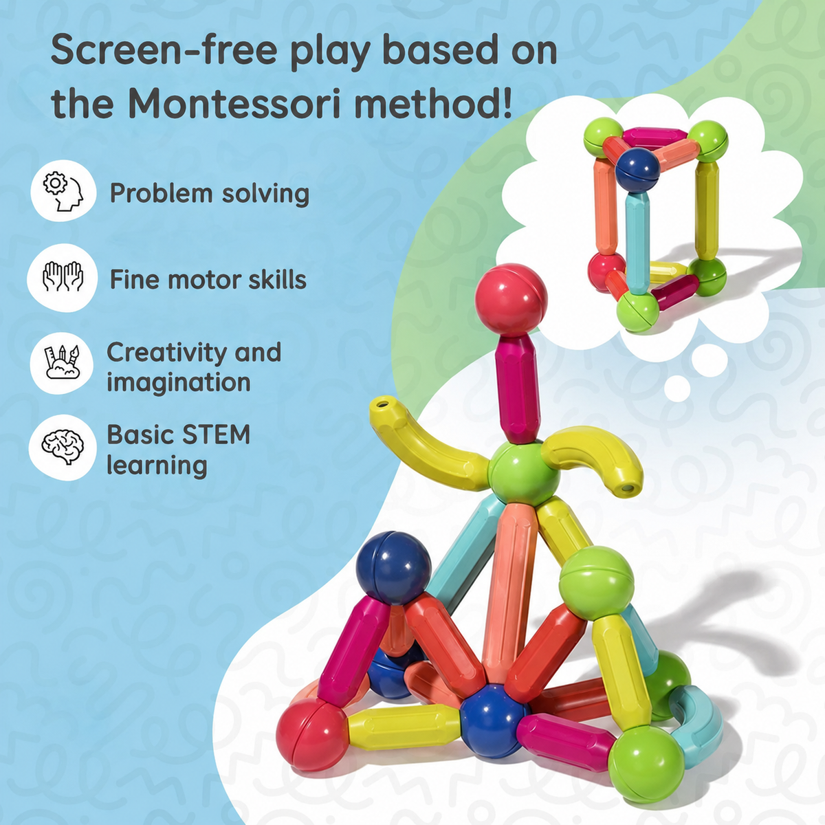 Montessori magnetisch spel Montessori & Speelgoed