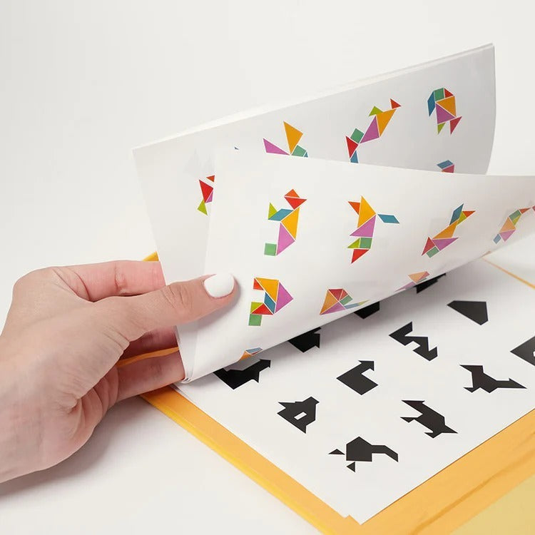 Montessori magnetisch tangramboek Montessori & Speelgoed