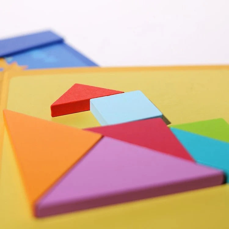 Montessori magnetisch tangramboek Montessori & Speelgoed