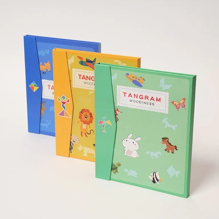 Montessori magnetisch tangramboek Montessori & Speelgoed