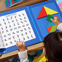 Montessori magnetisch tangramboek Montessori & Speelgoed