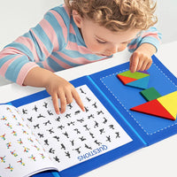 Montessori magnetisch tangramboek Montessori & Speelgoed