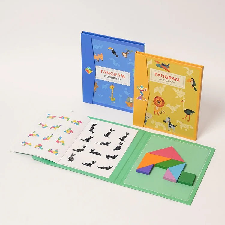 Montessori magnetisch tangramboek Montessori & Speelgoed