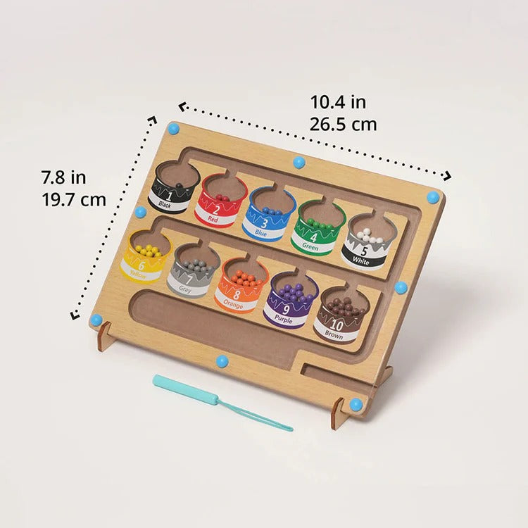 Montessori magnetische kleursorteerpuzzel Montessori & Speelgoed