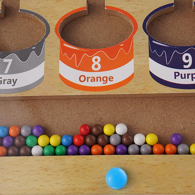 Montessori magnetische kleursorteerpuzzel Montessori & Speelgoed