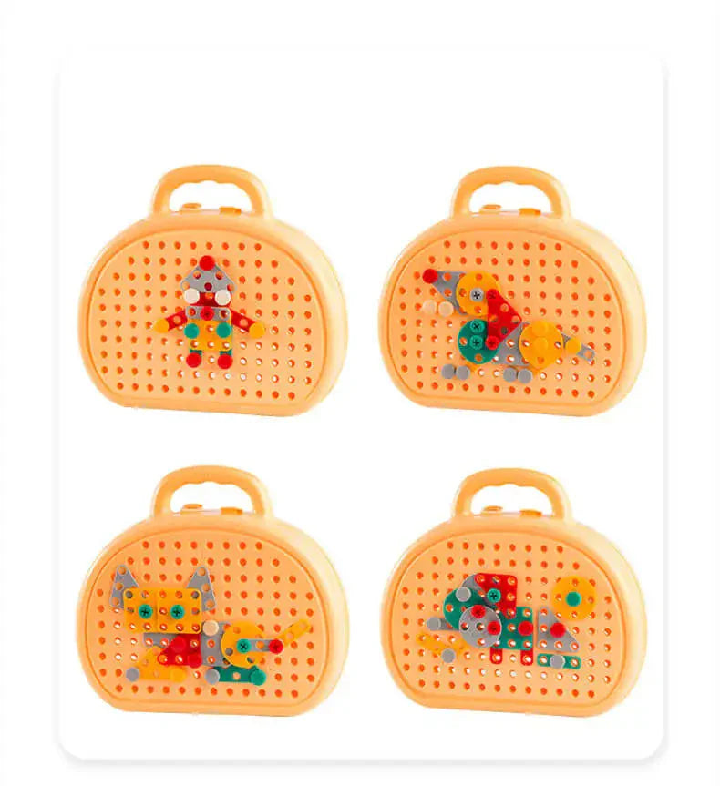 Montessori mozaïek pinbordset Montessori & Speelgoed