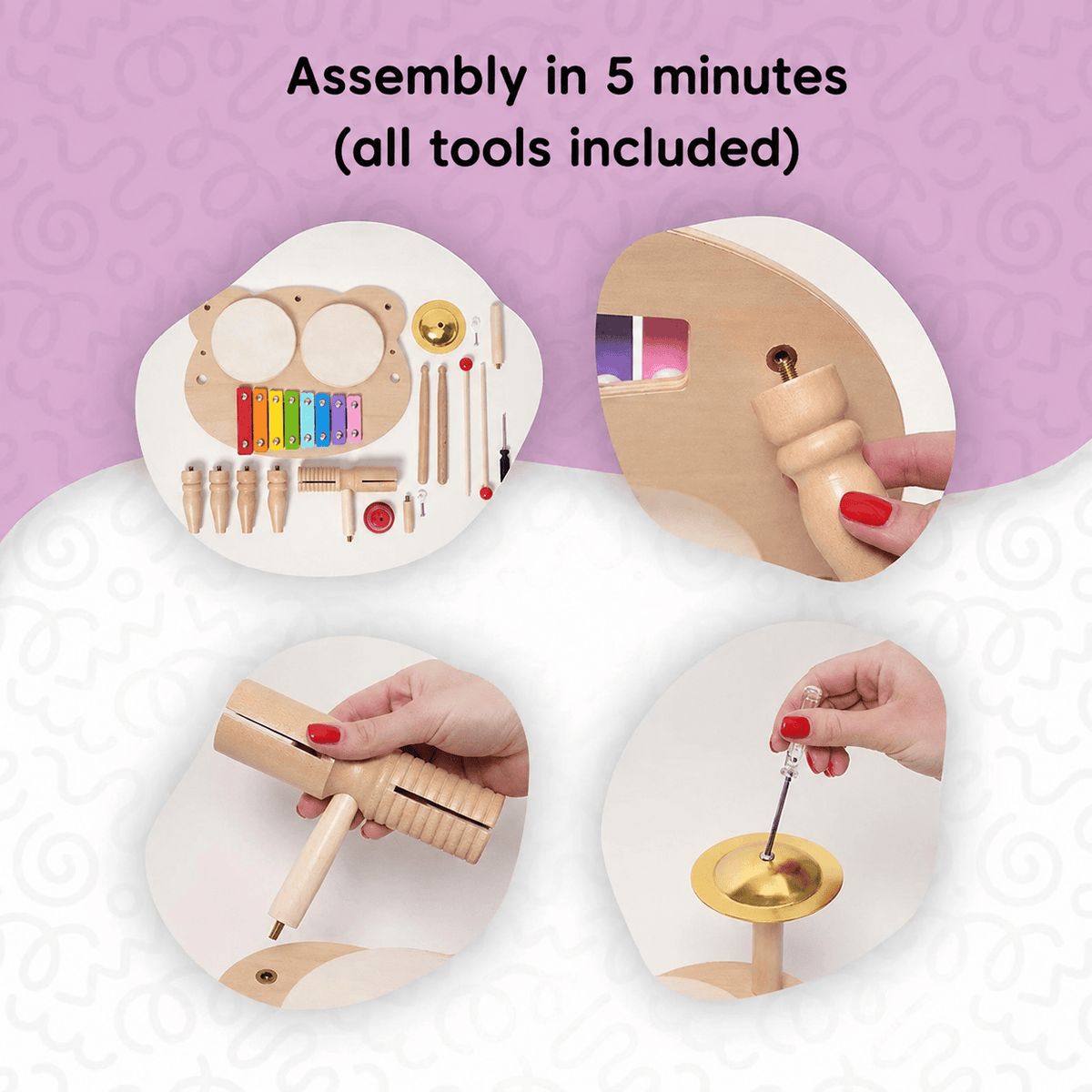 Montessori percussieset Montessori & Speelgoed